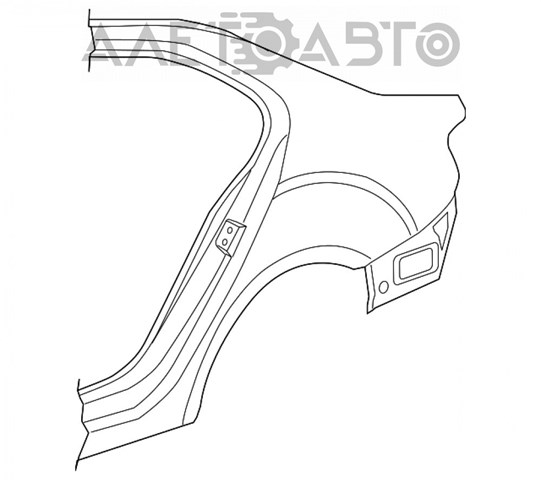 Крышка багажника 68500TVAA00ZZ Honda