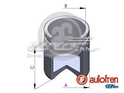 Поршень тормозного суппорта переднего  AUTOFREN D025561