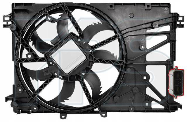 Диффузор радиатора охлаждения в сборе с крыльчаткой FPS FP70W114