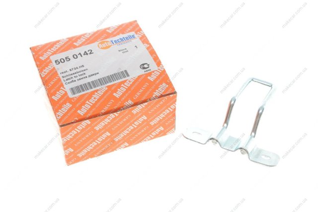 Guía, botón de enclavamiento, puerta de batientes trasera izquierda superior 5050142 AUTOTECHTEILE