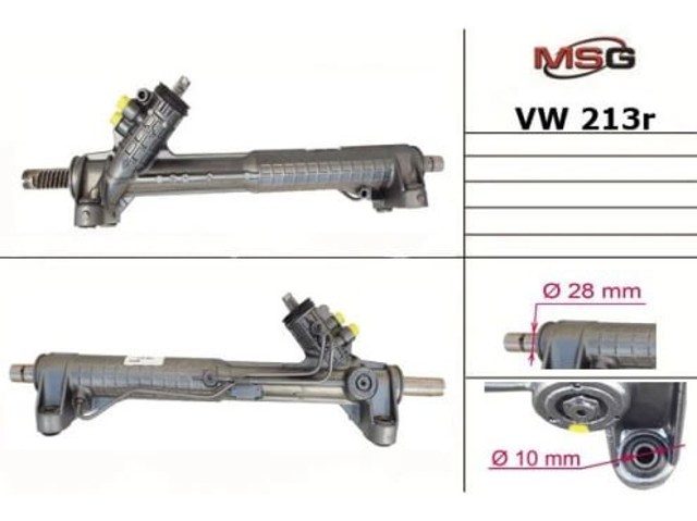 VW213R MSG Rebuilding Управление рулевое в сборе