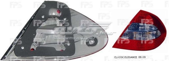 Фонарь задний левый FPS FP4610F5E