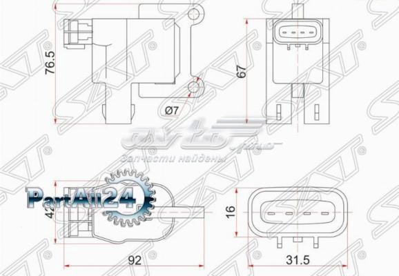 Катушка зажигания ST9091902218 SAT