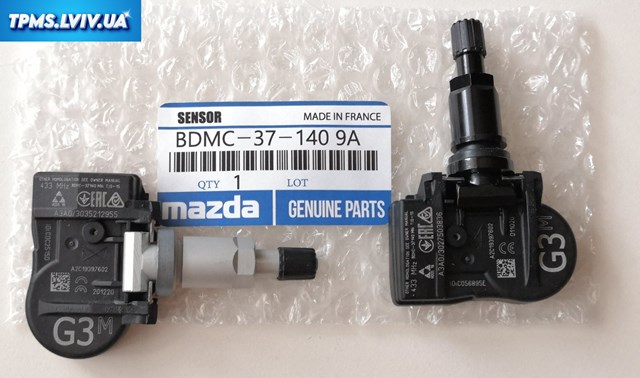 Датчик давления воздуха в шинах Mazda BDMC37140