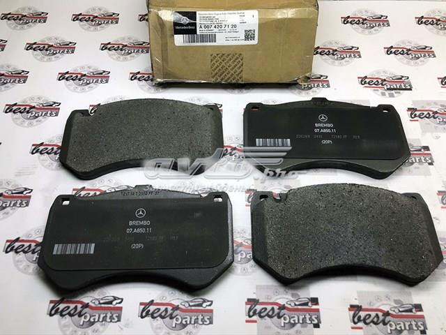 Купить A0074207120 Mercedes Колодки тормозные
