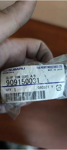 Clips de fijación para panel de puerta 909150031 SUBARU