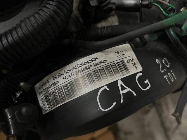 ДВС в сборе VAG CAGA цена, от 487.68 USD