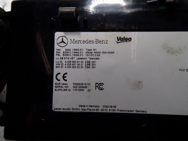  Mercedes A2059008143 цена, от 112.99 USD