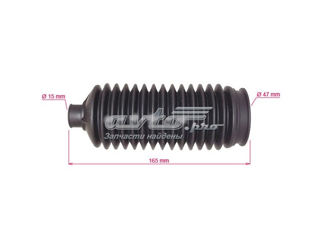 BY201DUSTER MSG Пыльник рулевой тяги