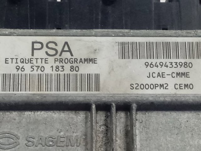  9657018380 Peugeot/Citroen