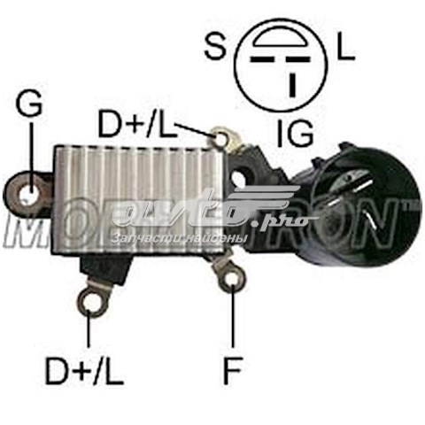Реле-регулятор генератора, (реле зарядки) VRH200055 MOBILETRON
