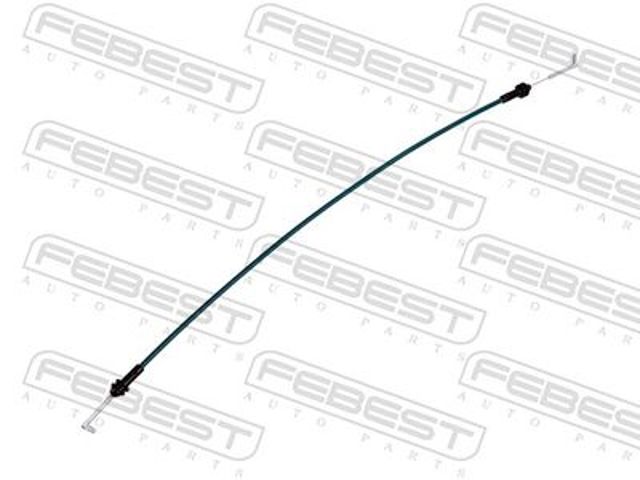 Cable de accionamiento, desbloqueo de puerta delantera izquierda 1299DCCER FEBEST