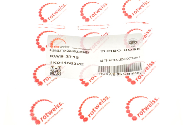 Патрубок интеркулера RWS2715 Rotweiss