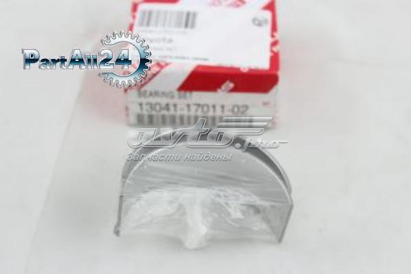 130411701102 Toyota folhas inseridas principais de cambota, kit, 1ª reparação ( + 0,25)