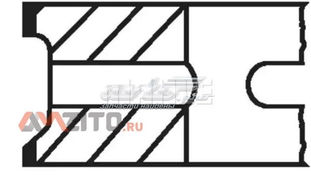 Купить 20503N0 Mahle Original Кольца поршневые компрессора на 1 цилиндр, STD