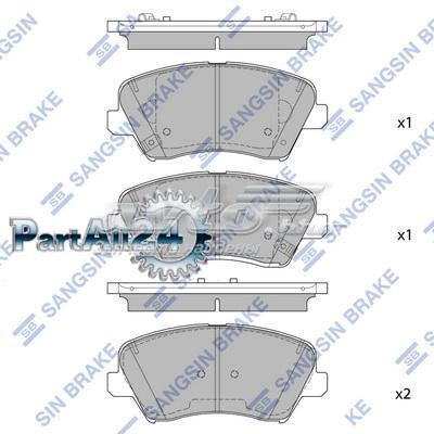 Колодки Sangsin SP1842 цена, от 19.71 USD