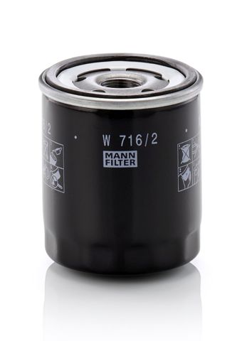 W7162 Mann-Filter filtro de óleo