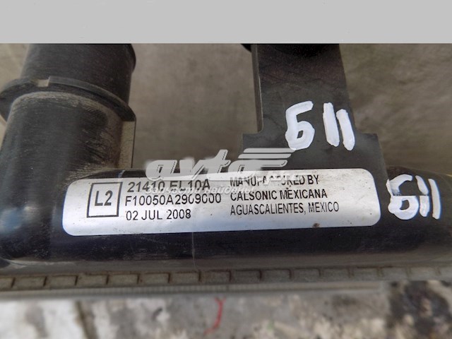 Радиатор 21410EL10A Nissan/Infiniti