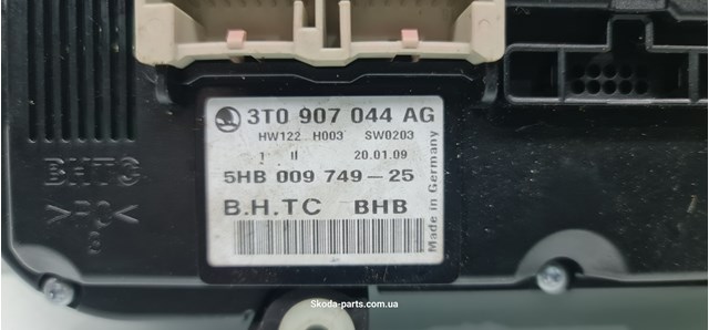 3T0907044AG VAG Механизм управления кондиционером