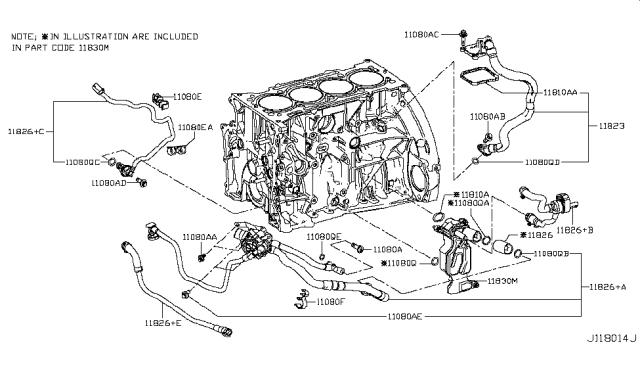  11826HG00H Nissan