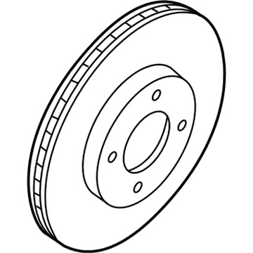 Передний тормозной диск Nissan/Infiniti 402065RB0A
