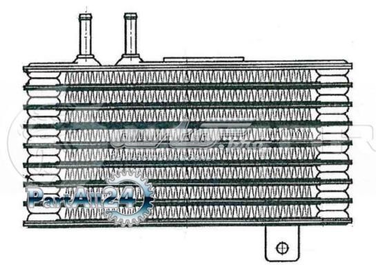 Радиатор АКПП Luzar LOC1197