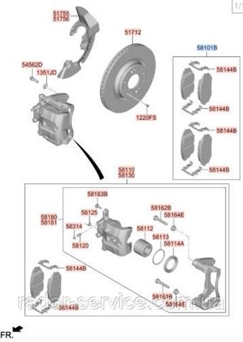 58101R2A10 Hyundai/Kia 