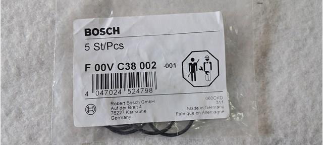 Кільце форсунки інжектора, посадочне F00VC38002 BOSCH