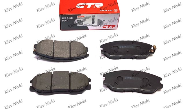 Передние тормозные колодки GK0470 CTR