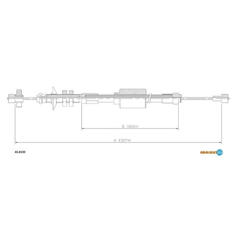 Трос зчеплення 410130 ADRIAUTO