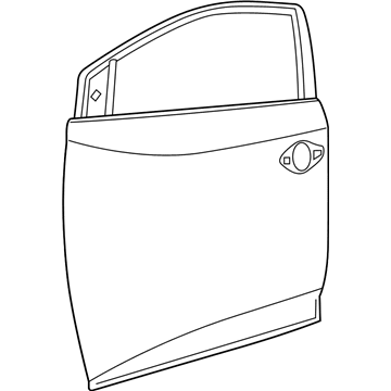 Передняя левая дверь Nissan/Infiniti 801015AA0A цена, от 889.83 USD