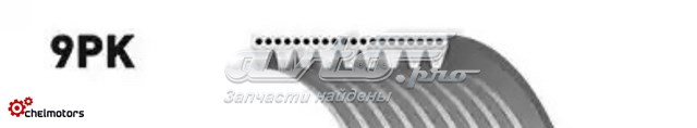 9PK2250ES Gates Поликлиновый ремень