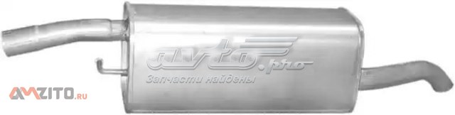 Выхлоп задний Polmostrow 08672 цена, от 65.42 USD