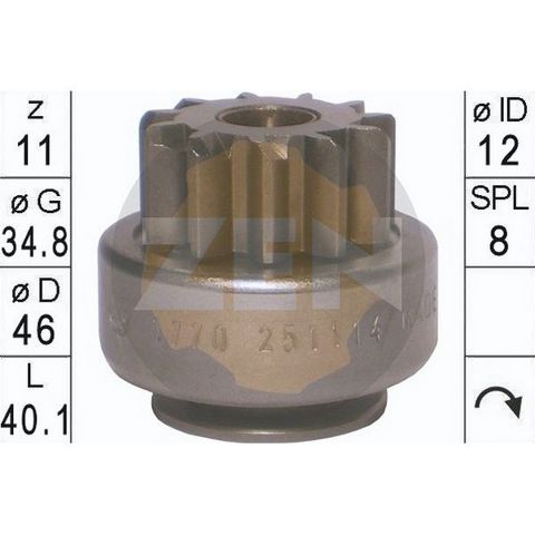 ZN1770 ZEN Привод стартера