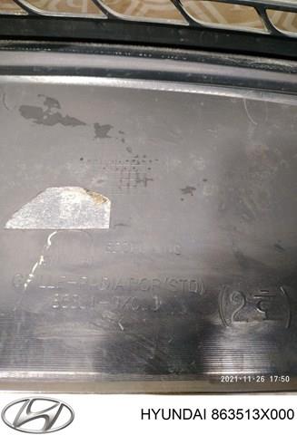Решетка радиатора 863513X000 Hyundai/Kia
