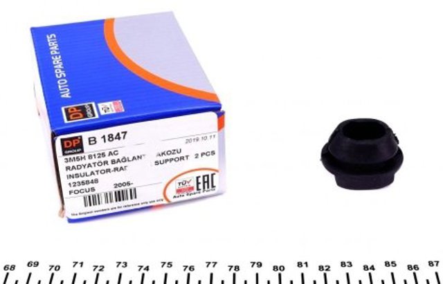 Подушка крепления радиатора верхняя DP Group B1847 цена, от 2.55 USD