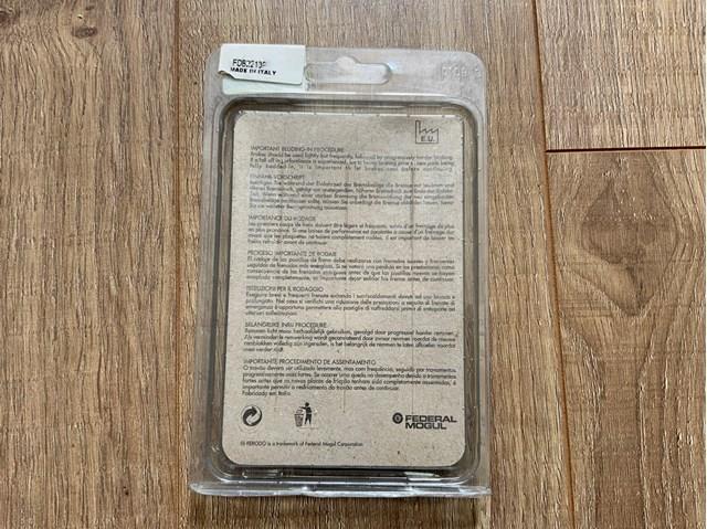 FDB2213P Ferodo Колодки тормозные дисковые комплект