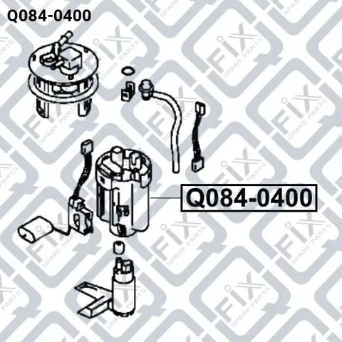 Фильтр тонкой очистки топлива Q-fix Q0840400 цена, от 13.88 USD