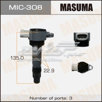 MIC308 Masuma Катушка зажигания