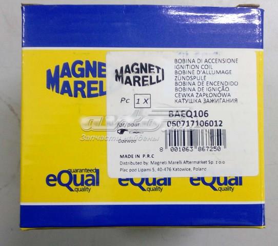 Купить BAEQ106 Magneti Marelli Катушка зажигания