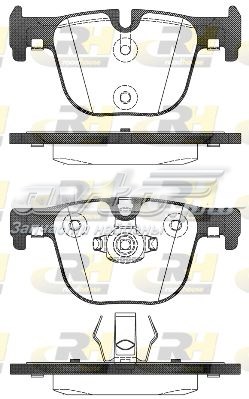 Задние тормозные колодки 2149300 Road House