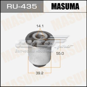 Купить RU435 Masuma Сайлентблок нижний передней подвески