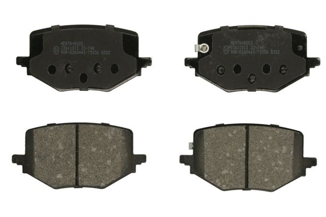 D4M606UA0A Nissan/Infiniti Колодки тормозные дисковые комплект