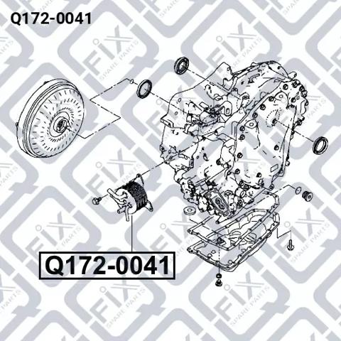 Радиатор охлаждения, АКПП/КПП Q-fix Q1720041 цена, от 54.35 USD