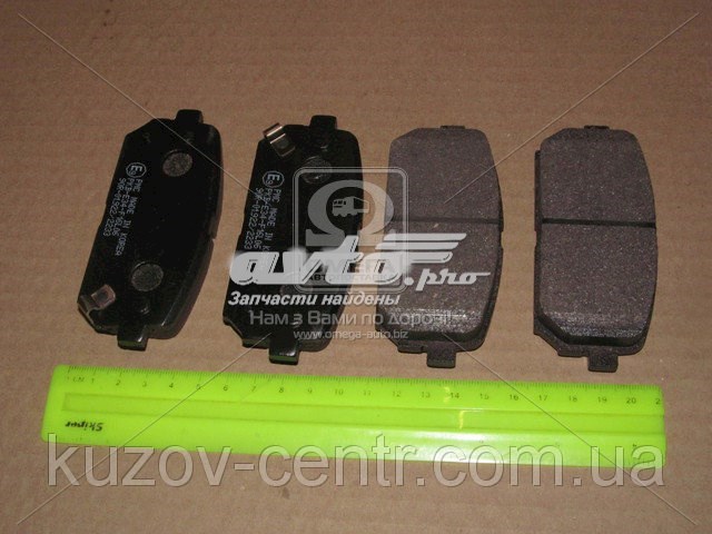 Колодки тормозные задние дисковые PMC PKBE34