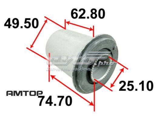 Сайлентблок переднього верхнього важеля AAMMI1019 TENACITY