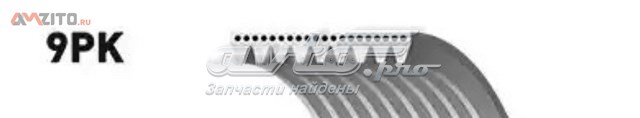 Купить 9PK2250ES Gates Ремень генератора