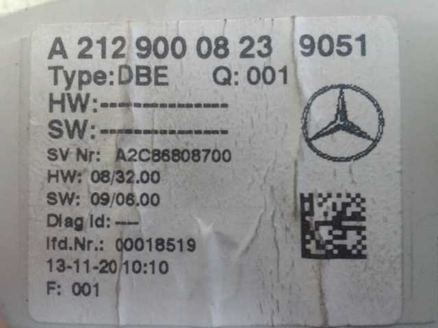  Mercedes A2129000823 цена, от 152.37 USD