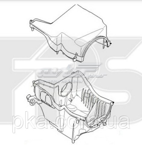 Caixa de filtro de ar FPS FP2533101 preço, a partir de 43,26 USD