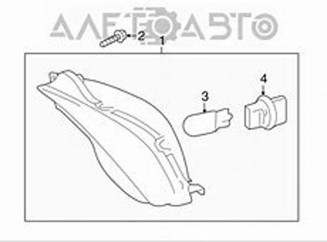 Купить 8143006040 Toyota Указатели поворота (передние)